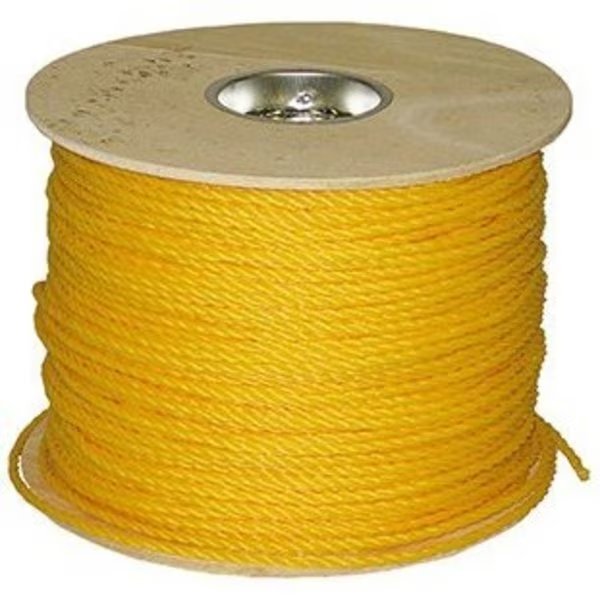 L.H. Dottie 3/8'' x 1200' Yellow Polypropylene Pull Rope, L.H. Dottie, Mfr#: 38120
